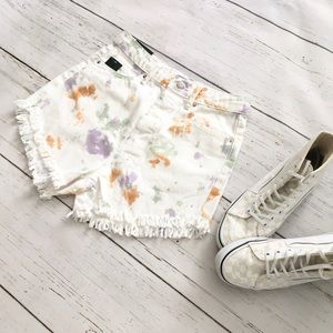 NWT Wild Fable High-Rise Frayed Jean Shorts